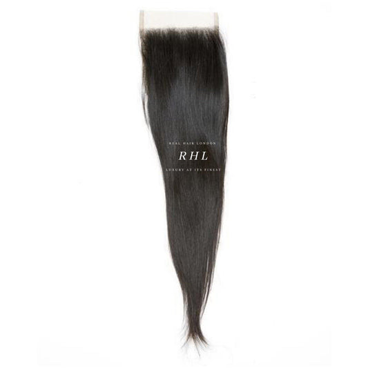 Mink Straight Closure-Hair Extensions-Real Hair London-12”-Real Hair London
