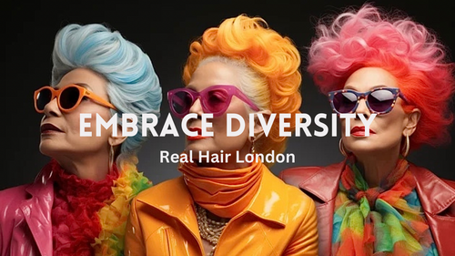 Embrace diversity Real Hair London