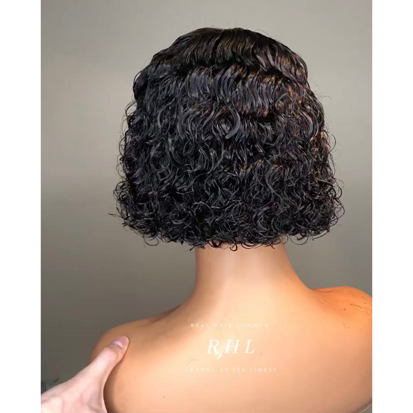 Tiny Wave Cut 130% Or 150% Density Lace Wig