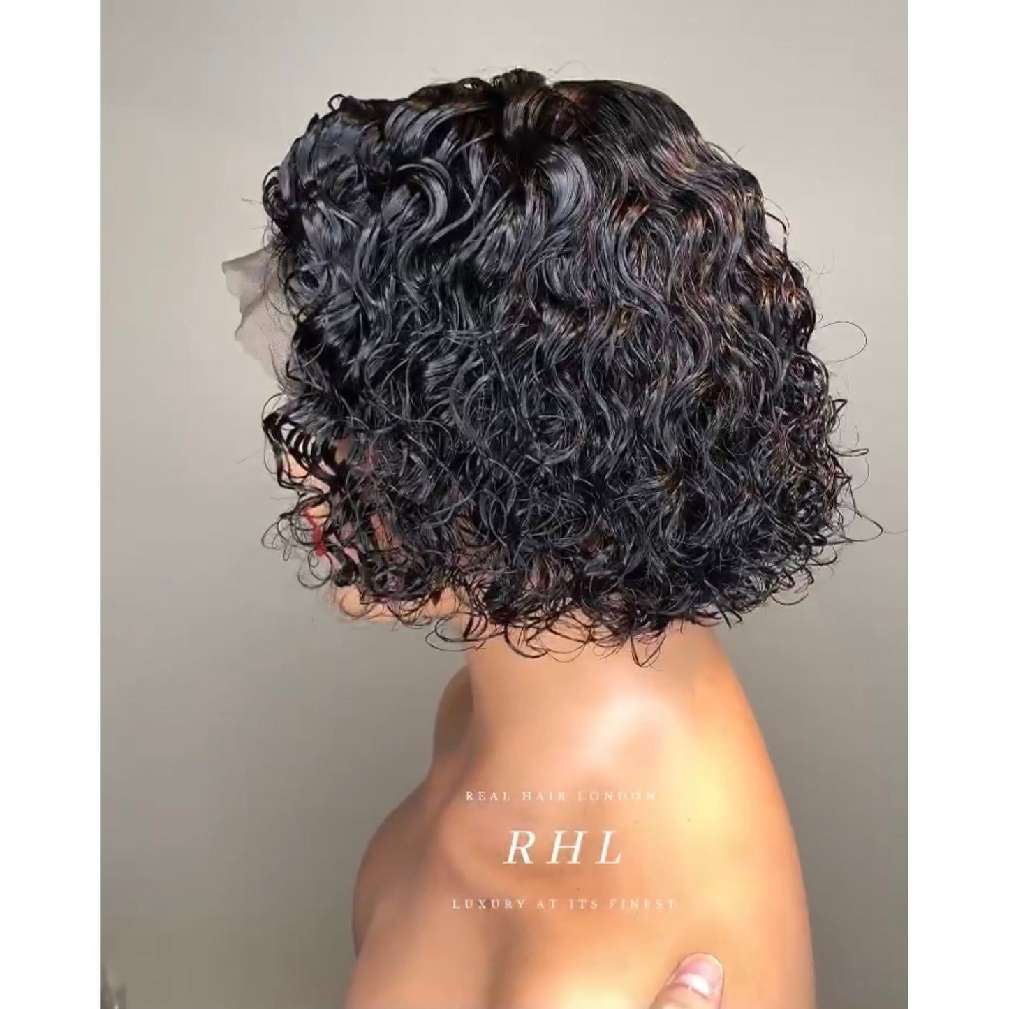 Tiny Wave Cut 130% Or 150% Density Lace Wig