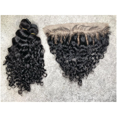 Asia Bundle & Frontal Package-Hair Extensions-Real Hair London-12