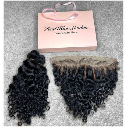 Asia Bundle & Frontal Package-Hair Extensions-Real Hair London-Real Hair London