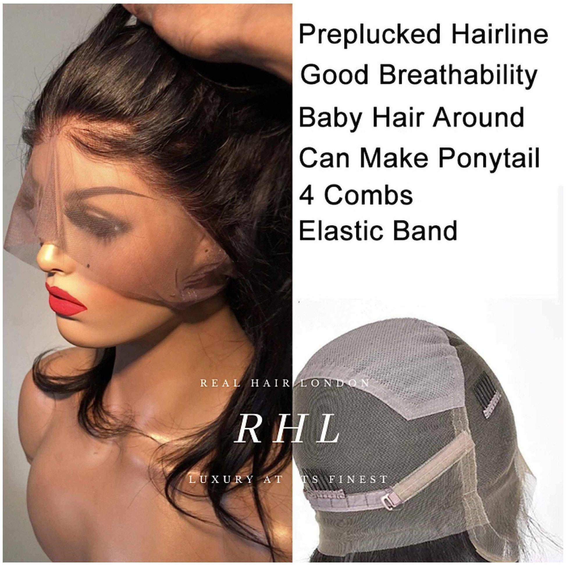 Full Lace Wig 100% Virgin Indian Remy-Real Hair London