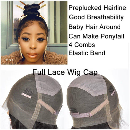 Full Lace Wig China Bun-Wigs-Real Hair London-Real Hair London