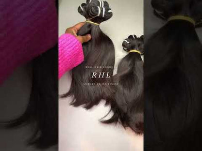 Double Luxury Raw Human Hair Bundle -Wigs-Real Hair London-Real Hair London